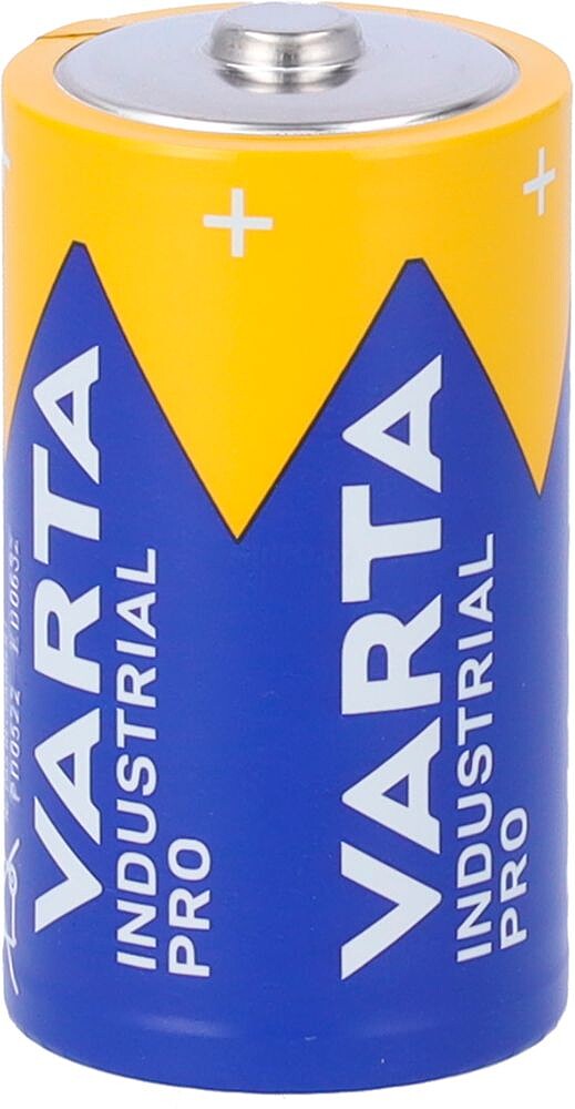 Pilha LR20/ D/ MN1300 - Varta - Alcalina Zn-MnO2 não recarregável - Tensão 1.5V - Capacidade nominal 15000mAh -/ Venda em lotes de 4ud BATT-LR20-F