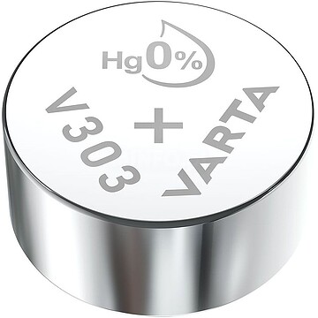 PILHA ÓXIDO DE PRATA BOTÃO V303/SR1154SW/SR44 1.55V VARTA