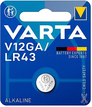 38688 PILHA VARTA V12 GA 1,5V CAIXA 1 UNIDADE