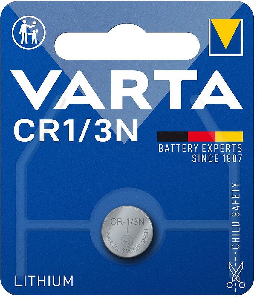Pilha Lithium Botão 6131.101.401 3V 170MA Varta G-CR1/3N