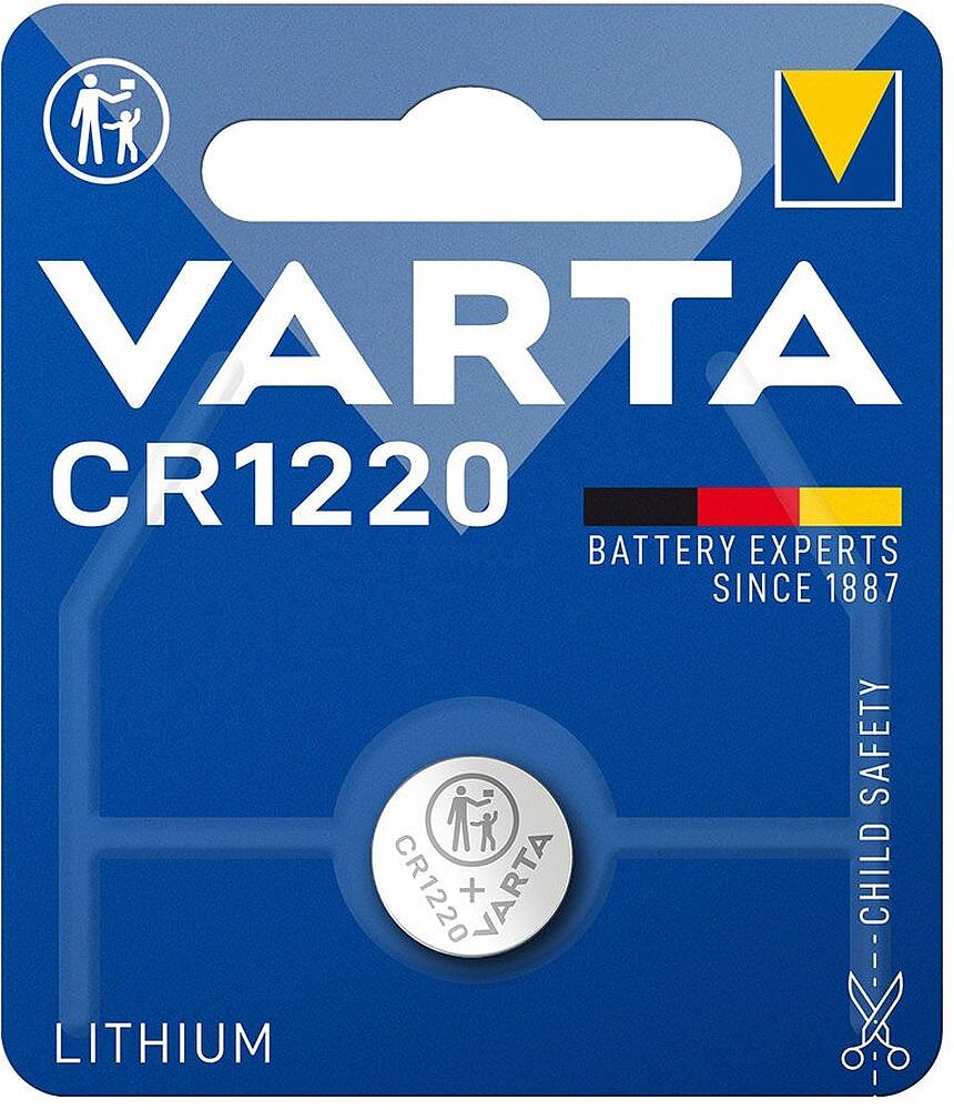 Pilha Varta CR1220 Caixa 1 Uni 38678