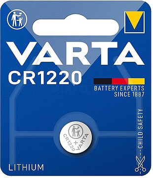 38678 PILHA VARTA CR1220 CAIXA 1 UNI