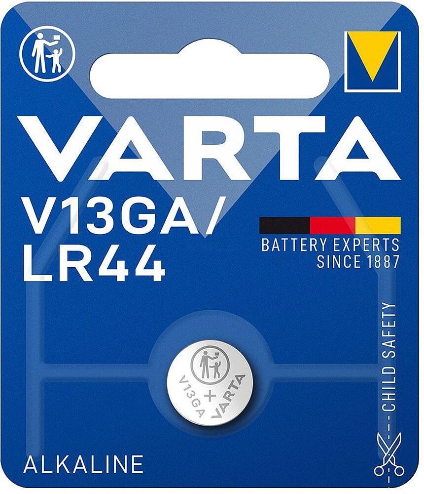 Pilhas Alcalinas Varta LR44 1,5 V (4276) (1 Pilha)