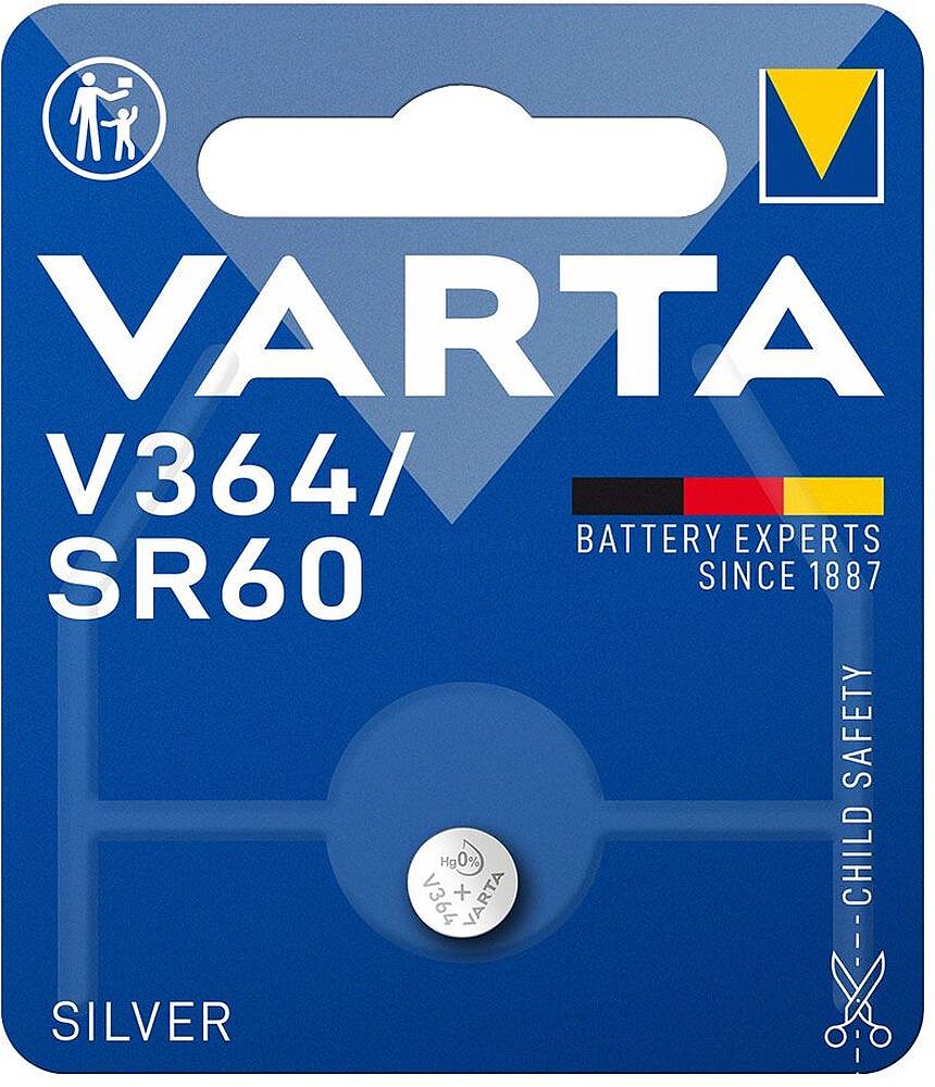 Pilha Varta V364 1,55V Caixa de 1 Unidade