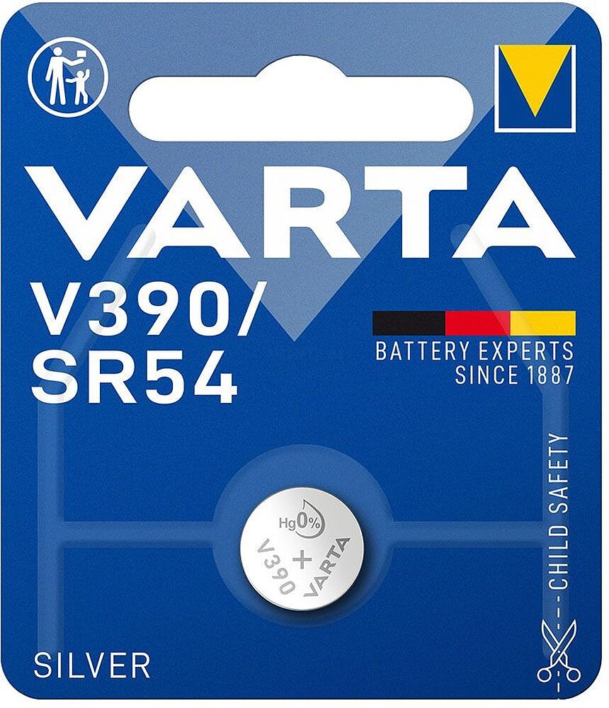 Pilha Varta V390 Caixa 1 Unidade 38552
