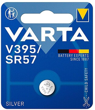 38556 PILHA VARTA V395 1,55V BLISTER 1 UNI