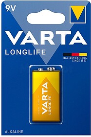 Pilha Alcalina 6LR61 9V (INDUSTRIAL) - VARTA