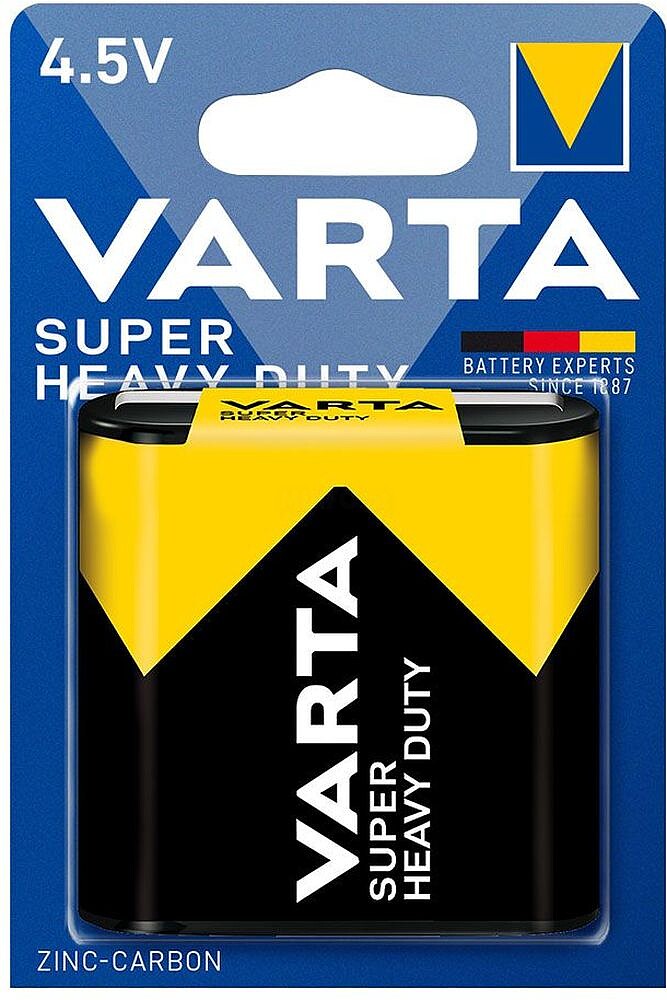 Pilha Petaca Varta 4.5V LR12 Salina