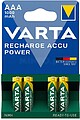 Pilha Varta Recargável Accu Power Aaa LR03 1000mAh Embalagem 4 Unidades