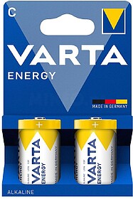 Pilhas Alcalinas Varta Energy LR14 (C) 1,5V 7000mAh 2un (401...