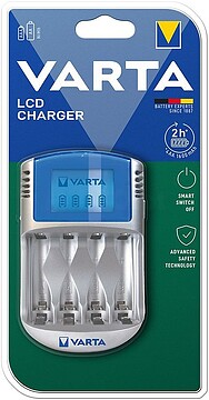 CARREGADOR VARTA COM ECRÃ LCD 220V, 12V E USB