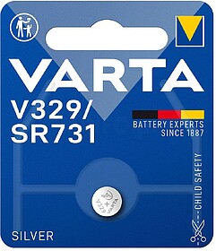 PILHA BOTÃO VARTA V329 SR73