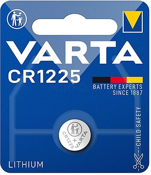 38679 PILHA VARTA CR1225 BLISTER 1 UNIDADE