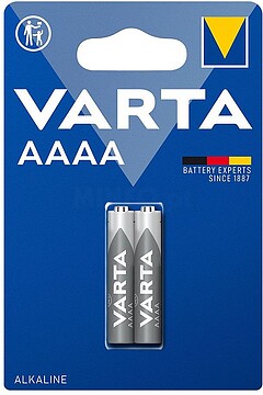 Pilhas Alcalinas Varta LR61 AAAA 1,5V 2un (4061)