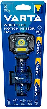 Lanterna WORK FLEX SENSOR DE MOVIMENTO H20 VARTA