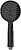 Cabeça de Ducha Young 11cm, Preto 23941100 WENKO G-01429 - imagem 1