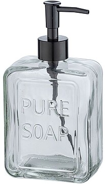 G-01455 : 01455 DOSIFICADOR DE SABÃO LÍQUIDO PURE SOAP TRANSPARENTE 24714100 WENKO