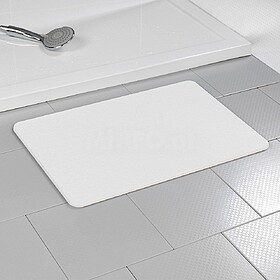 03519 TAPETE DE BANHO ANTIDERRAPANTE DE DIATOMITA, BRANCO, 6...