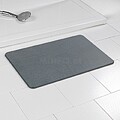 Tapete de Banho Antiderrapante de Diatomita, Cinzento, 60 x 39 cm 03518