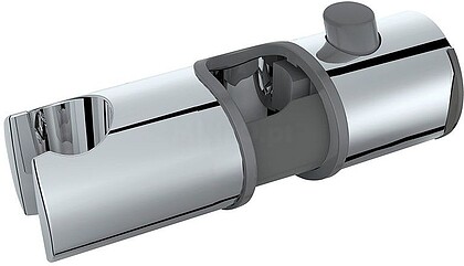 G-01433 : 01433 SUPORTE AJUSTÁVEL PARA CABEÇA DE DUCHA LIBERTÀ, CROME 25470100 WENKO
