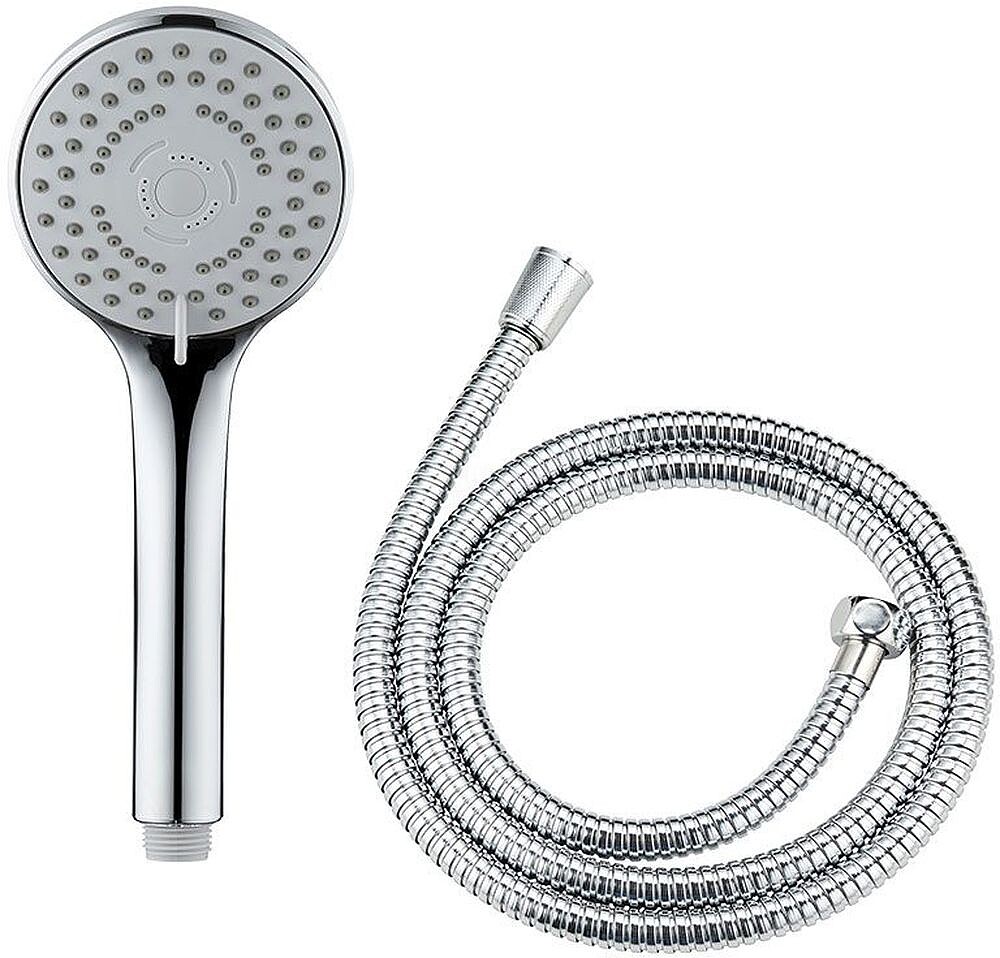 Conjunto de Ducha Básico, Cabeçal 5 Funções + Mangueira 150 cm G-01335