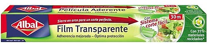 G-95146 : 95146 PAPEL FILME TRANSPARENTE 30M ALBAL