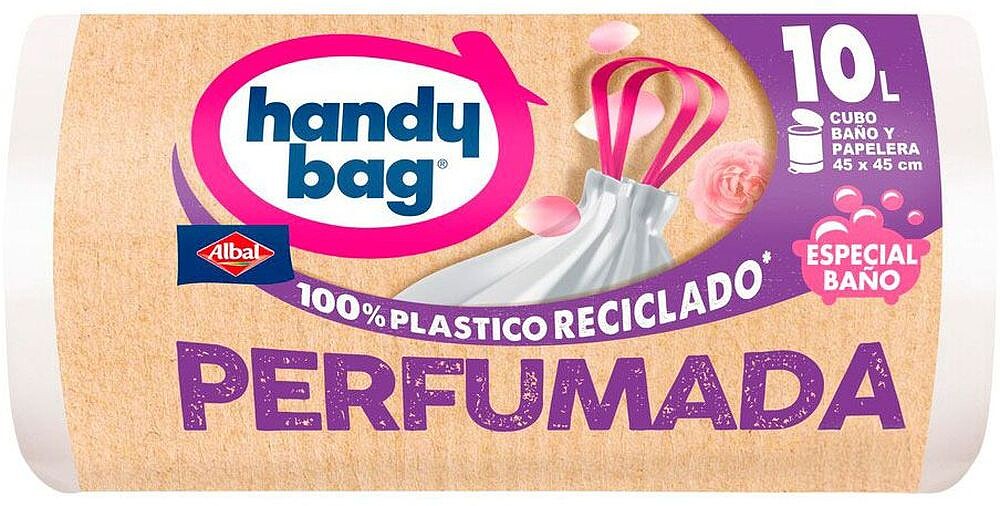 Saco do Lixo Perfumado 10 l (45 x 45 cm) 12 un G-95346
