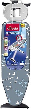 Tábua VILEDA TOTAL REFLECT PLUS, Tamanho XL, adequada para Caldeiras e com capa que reflete calor e vapor a 100% (130x44cm) 168659/ 159218