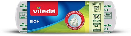 G-77738 : 77738 BOLSAS DE LIXO ECOBAG 100% BIO 20L 163223 VILEDA