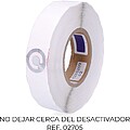 Pack 2000 Etiquetas Anti Roubo Circular 2900 33 MM 7666078 Checkpoint G-02710