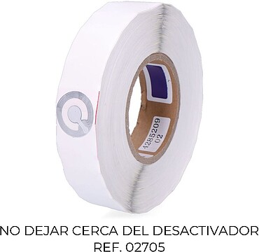 G-02712 : 02712 PACK 2000 ETIQUETAS ANTI ROUBO 2933 TAMPER Ø3,3cm 7740096 CHECKPOINT