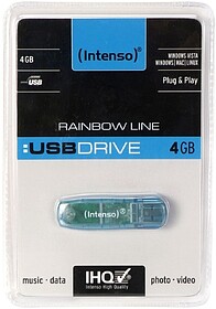3502450 Pen USB 2.0 Intenso Arco-Íris 4GB Azul