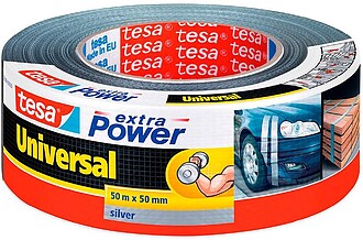 G-47050 : 47050 CINTA UNIVERSAL PRATA 25M X 50MM 56389 TESA