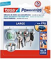 Tira Autoadesiva Tesa Dupla Face Powerstring Transparente - Cole Até 2 KG - Blister de 10 Unidades 58060-00000-01