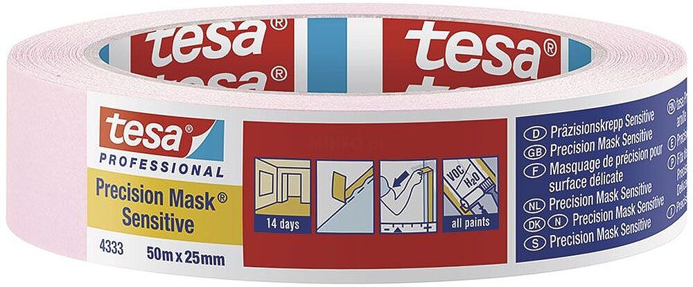 Máscara de Precisão Sensível G-47255 : 47255 50m x 25mm 4333