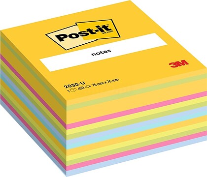 POST-IT Cubo notas adesivas 350h Amarelo ultra 76x76mm GT500074791 : GT500074791( venda multiplos 1 )