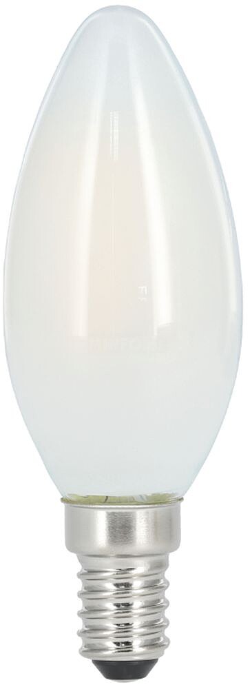 Lâmpada Vela LED E14 4W 470lm Mate Luz do Dia Lâmpada Vela LED E14 4W 470lm Mate Luz do Dia