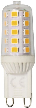 Lâmpada LED G9 3,3W 370lm Cápsula Branco Quente Lâmpada LED G9 3,3W 370lm Cápsula Branco Quente