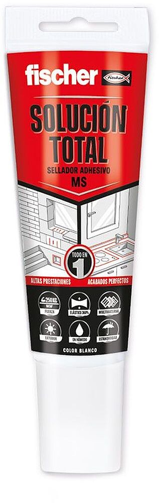 MS Total Solução Branca 80ml 519030 Fischer G-96391