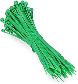 G-48046 : 48046 BRIDA NYLON GBN 2,5x100mm VERDE 100unid