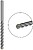 Broca de Pedra D-Sdx 6.0 X 60/100BC Fischer 96121 - imagem 1