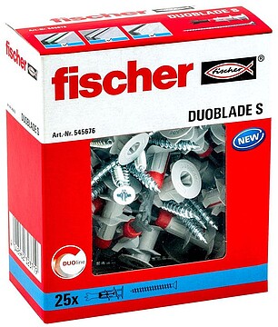 G-96144 : 96144 PACOTE 20 TACOS DUOBLAADE S + PARAFUSO 545678 FISCHER