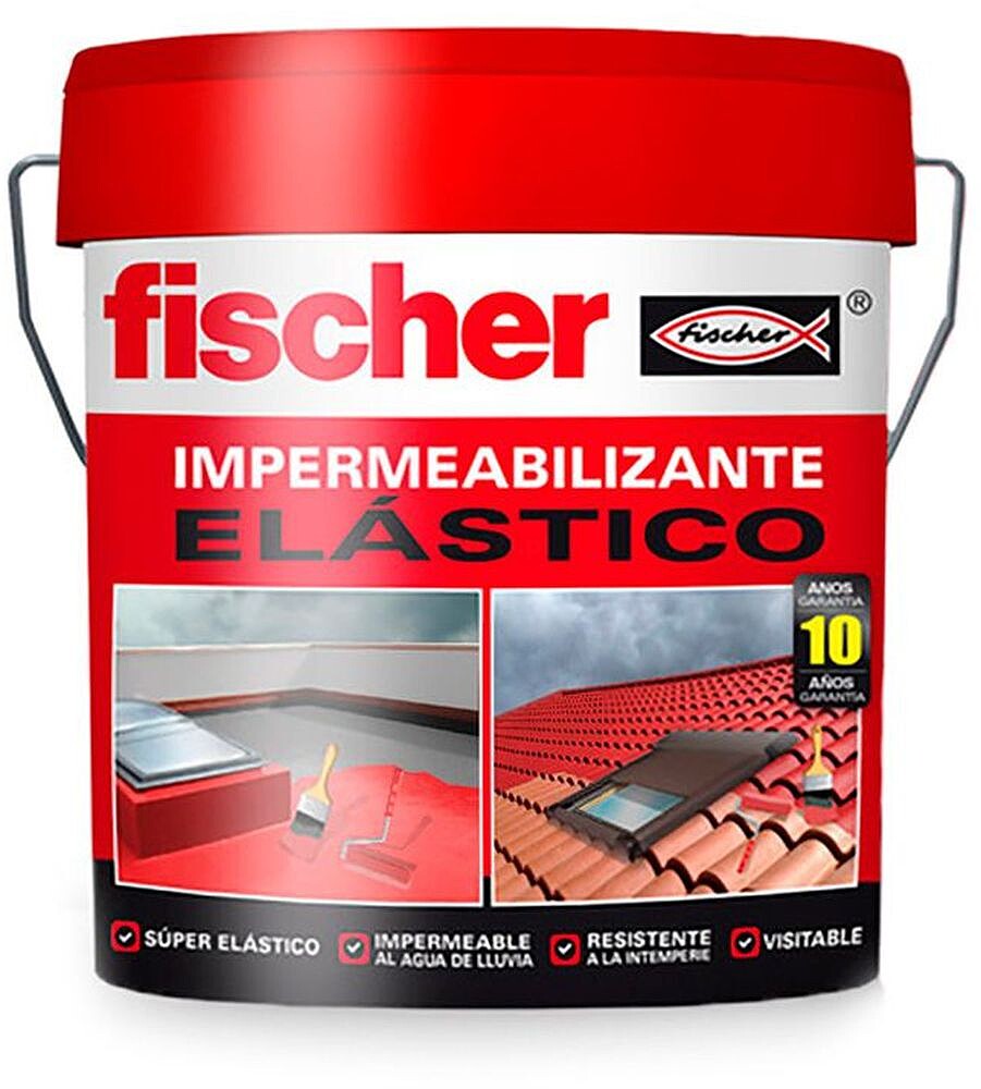 IMPERMEABILIZANTE 4L Branco FISCHER 96262