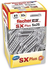 G-17836 : 17836 TACO SX 5x25 DIY 90uds. 553433 FISCHER