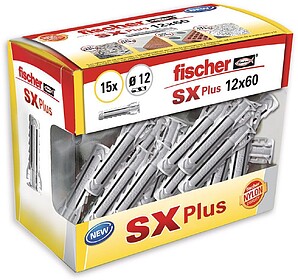 G-17840 : 17840 TACO SX 12x60 DIY 15uds.I 553437 FISCHER