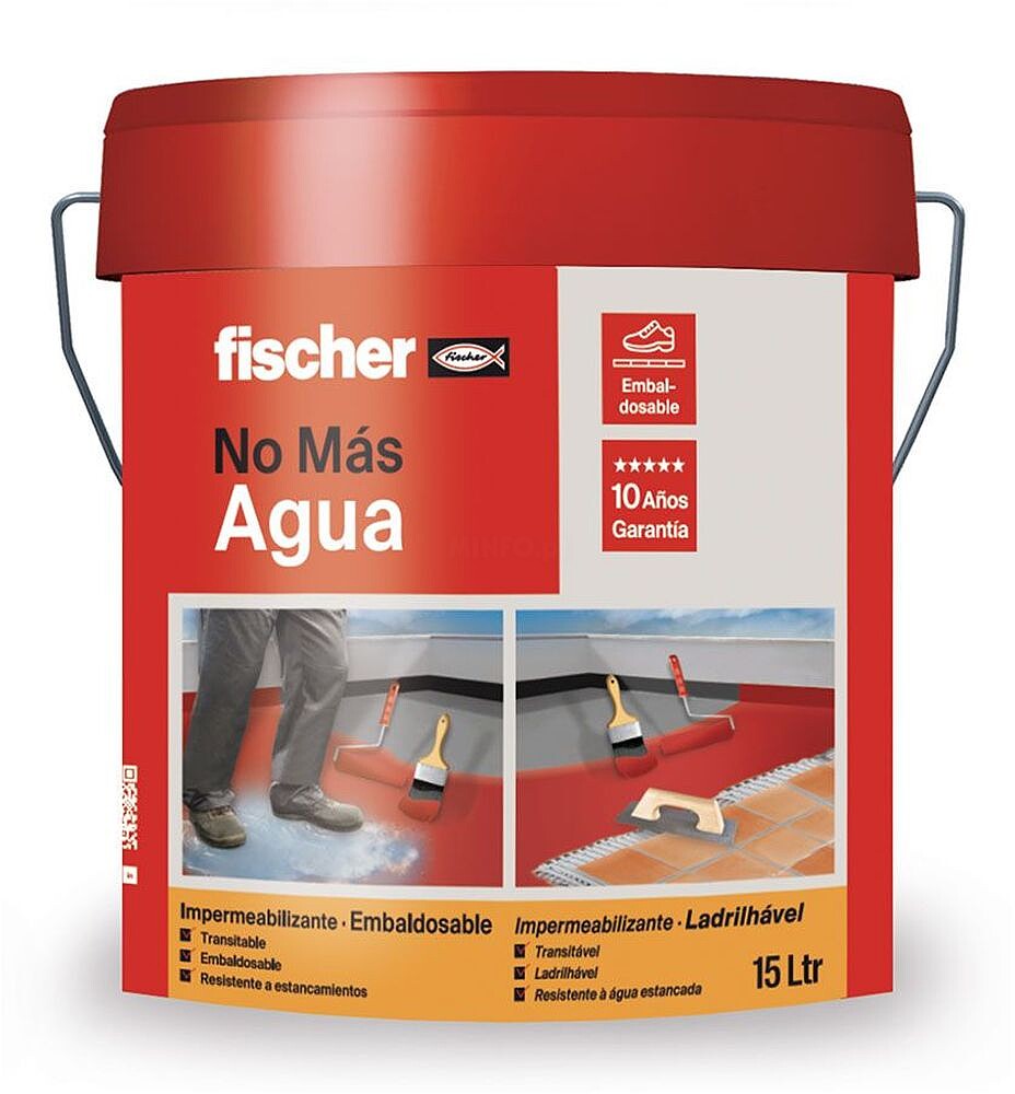 Impermeabilizável Terreno 15l 564134 Fischer G-17883