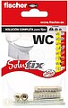 Kit Fixação WC 5569819 Solufix Fischer G-17647