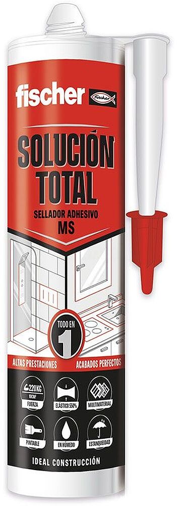 Sela Adesiva Cristal Transparente 546189 Fischer 290ml G-96000
