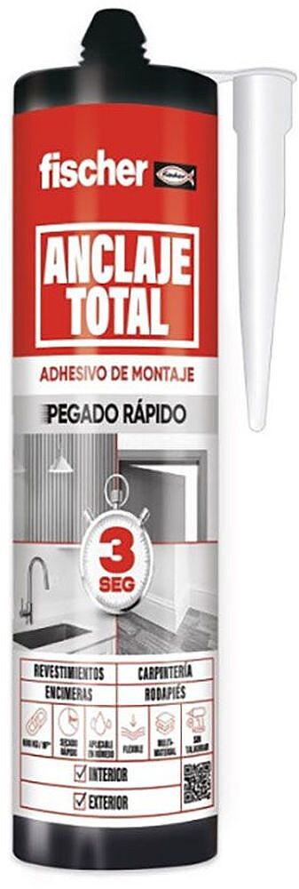Ancoragem Total Fixa Rápida 3 Segundos, Branca, 290 ml G-96037