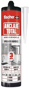 G-96037 : 96037 ANCORAGEM TOTAL FIXA RÁPIDA 3 SEGUNDOS, BRANCA, 290 ml